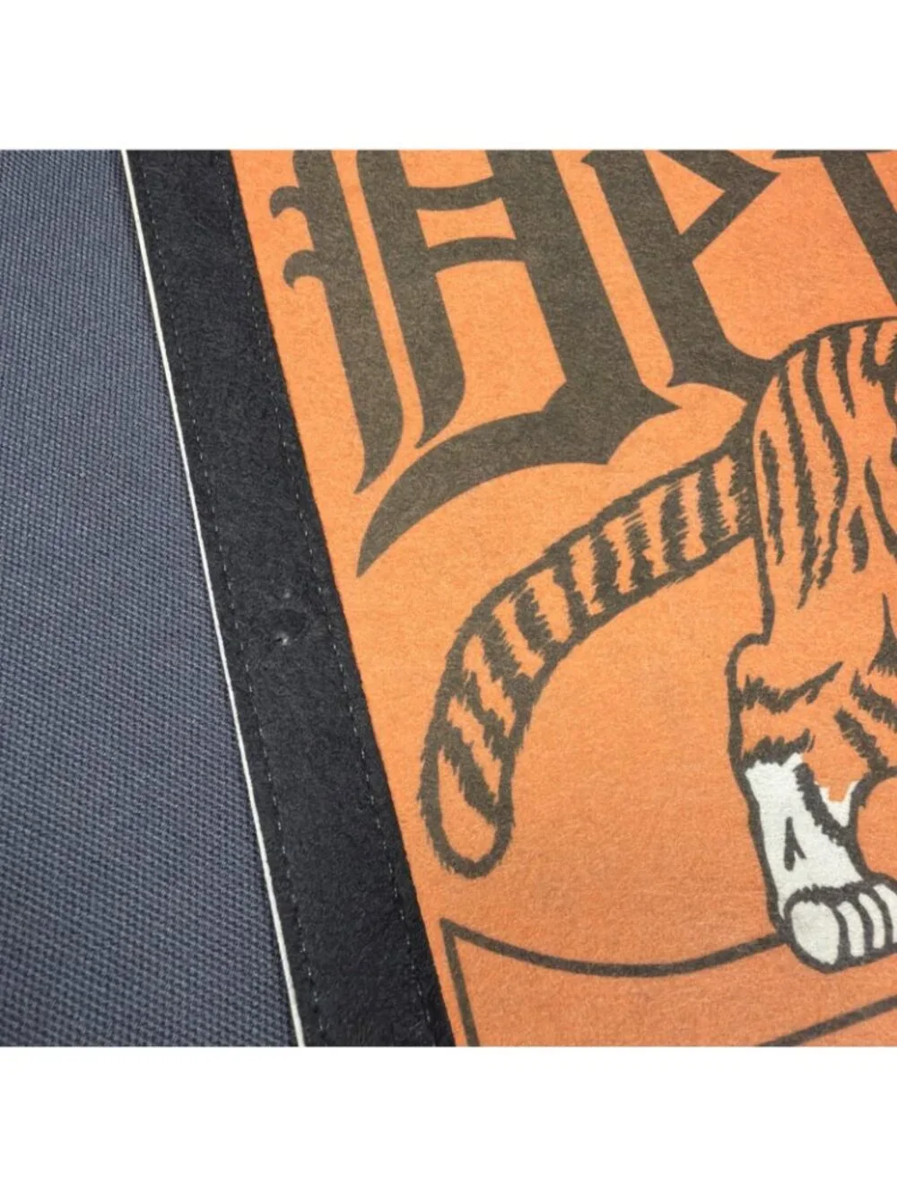 Vintage Detroit Tigers Baseball Pennant 1970s Era Cloth Felt -A